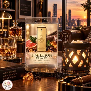 Preview of 1 Million Scented Wax Melt Clamshell.