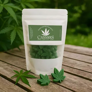 Preview of Cannabis Leaf Wax Melts.