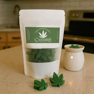 Preview of Cannabis Leaf Wax Melts.