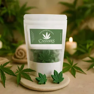 Preview of Cannabis Leaf Wax Melts.