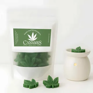 Preview of Cannabis Leaf Wax Melts.